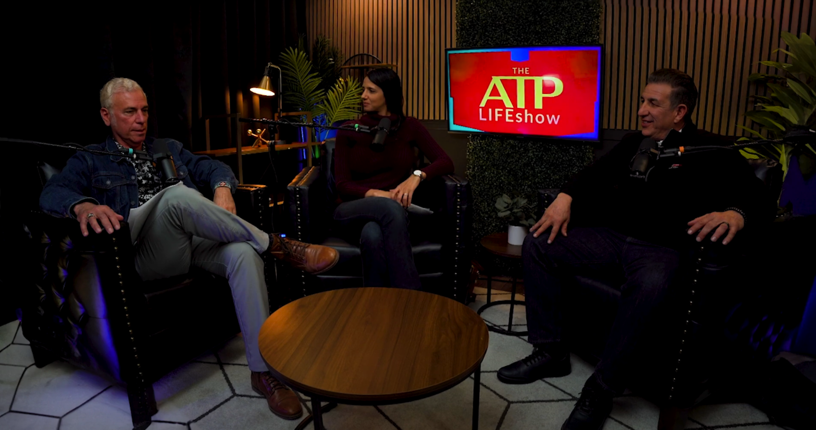 The ATP Life Show Al, Sergio and the host of The ATP life show